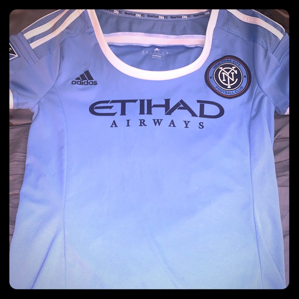 Adidas Official NYC  FC Womens PIRLO Jersey Small